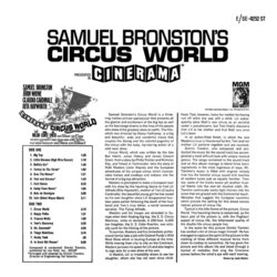 Circus World Soundtrack (Dimitri Tiomkin) - CD Back cover