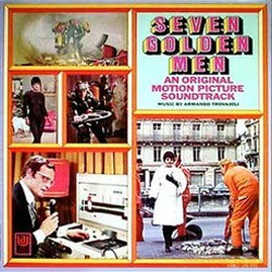 Seven Golden Men Soundtrack (Armando Trovaioli) - CD cover