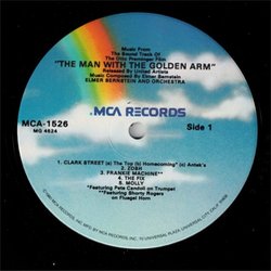 The Man With The Golden Arm Soundtrack (Elmer Bernstein) - cd-inlay
