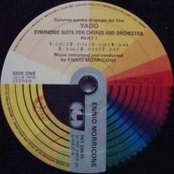 Yado Soundtrack (Ennio Morricone) - cd-inlay