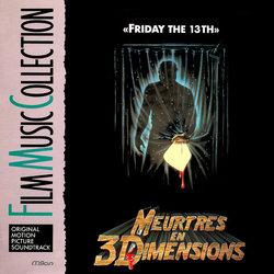 Meurtres en 3 Dimensions Soundtrack (Harry Manfredini, Michael Zager) - CD cover