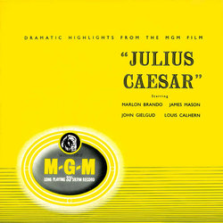 Julius Caesar Soundtrack (Various Artists, Mikls Rzsa) - CD cover