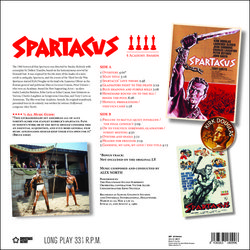 Spartacus Soundtrack (Alex North) - CD Trasero
