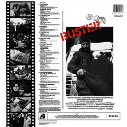 Buster Soundtrack (Various Artists, Anne Dudley) - CD Back cover