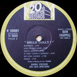 Hello, Dolly! Soundtrack (Lennie Hayton, Lionel Newman) - cd-cartula