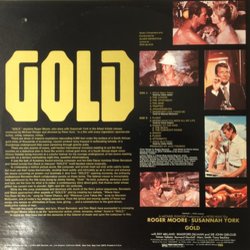 Gold Soundtrack (Elmer Bernstein) - CD Back cover