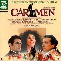 Carmen Soundtrack (Georges Bizet) - CD cover