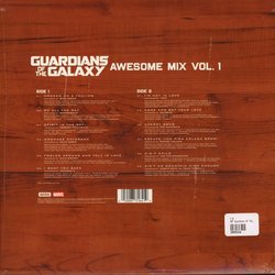 Guardians Of The Galaxy Soundtrack (Various Artists) - CD Back cover