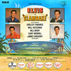 Clambake Soundtrack (Elvis ) - CD Back cover