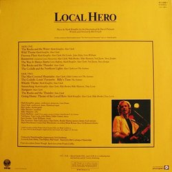 Local Hero Soundtrack (Mark Knopfler) - CD Back cover