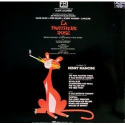 La Panthre Rose Soundtrack (Henry Mancini) - CD Back cover