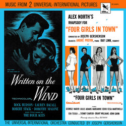 Written in the Wind / Four Girls in Town Soundtrack (Alex North, Victor Young) - CD cover