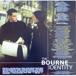 The Bourne Identity Soundtrack (John Powell) - CD Back cover