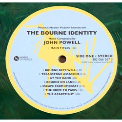 The Bourne Identity Soundtrack (John Powell) - cd-inlay