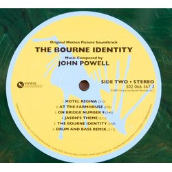 The Bourne Identity Soundtrack (John Powell) - cd-cartula