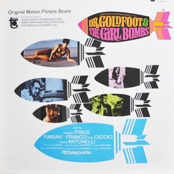 Dr. Goldfoot & The Girl Bombs Soundtrack (Various Artists, Les Baxter) - CD cover