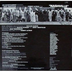 Nashville Soundtrack (Various Artists) - CD Back cover