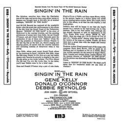 Singin' in the Rain Soundtrack (Various Artists, Lennie Hayton) - CD Back cover