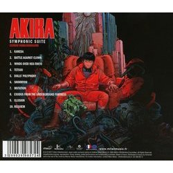 Akira Soundtrack (Various Artists, Shji Yamashiro, Geinoh Yamashirogumi) - CD Back cover