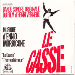 Le Casse Soundtrack (Ennio Morricone) - CD cover