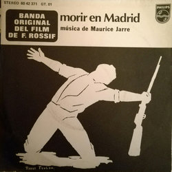 Morir en Madrid Soundtrack (Maurice Jarre) - CD cover