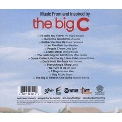 The Big C Soundtrack (Various Artists, Marcelo Zarvos) - CD Back cover