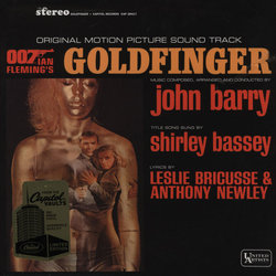 Goldfinger Soundtrack (John Barry) - CD cover
