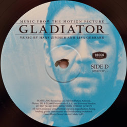 Gladiator Bande Originale (Lisa Gerrard, Hans Zimmer) - cd-inlay