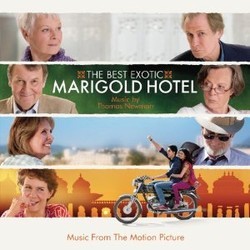 The Best Exotic Marigold Hotel Soundtrack (Thomas Newman) - CD cover