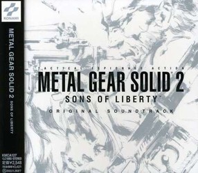 Metal Gear Solid 2: Sons of Liberty Soundtrack (Harry Gregson-Williams) - CD cover