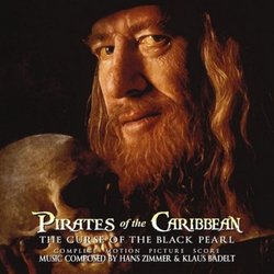 Pirates of the Caribbean: The Curse of the Black Pearl Soundtrack (Klaus Badelt, Hans Zimmer) - CD cover