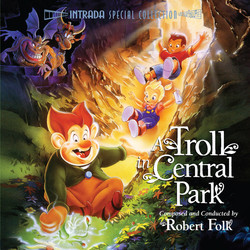 A Troll in Central Park Soundtrack (Robert Folk) - CD cover