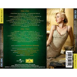 King Kong Soundtrack (James Newton Howard) - CD Back cover