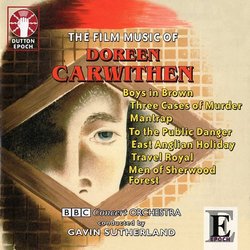 The Film Music of Doreen Carwithen Soundtrack (Doreen Carwithen) - CD cover