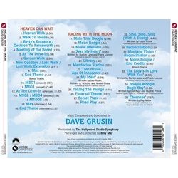 Heaven Can Wait / Racing With The Moon Soundtrack (Dave Grusin) - CD Back cover