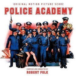 Police Academy Soundtrack (Robert Folk) - CD cover