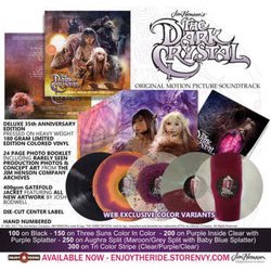 The Dark Crystal Soundtrack (Trevor Jones) - cd-inlay