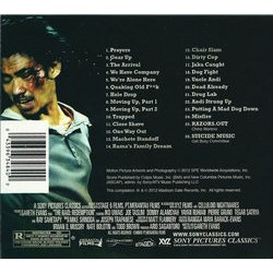The Raid: Redemption Soundtrack (Mike Shinoda, Joseph Trapanese) - CD Back cover