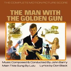 The Man with the Golden Gun Soundtrack (John Barry) - CD cover