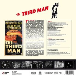 The Third Man Soundtrack (Anton Karas) - CD Trasero