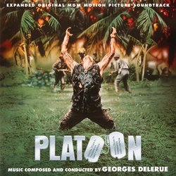 Platoon Soundtrack (Georges Delerue) - CD cover