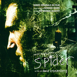 Spider Soundtrack (Howard Shore) - CD cover