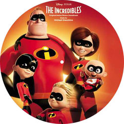 The Incredibles Soundtrack (Michael Giacchino) - CD Achterzijde