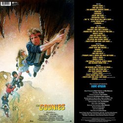 The Goonies Soundtrack (Dave Grusin) - CD Back cover