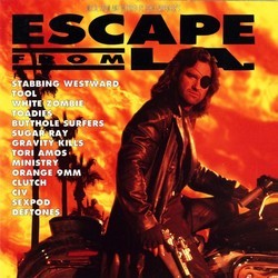 Escape from L.A. Soundtrack (Various Artists) - CD cover