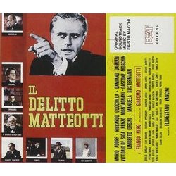 L'Assassinio di Trotsky / Il Delitto Matteotti Soundtrack (Egisto Macchi) - CD Back cover