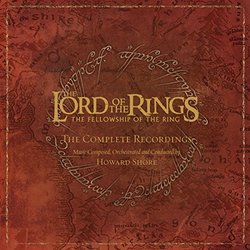 The Lord Of The Rings: The Fellowship Of The Ring Soundtrack (Howard Shore) - CD cover