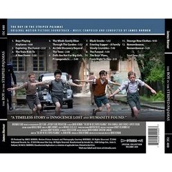 The Boy in the Striped Pajamas Soundtrack (James Horner) - CD Back cover