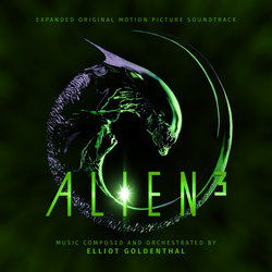 Alien 3 Soundtrack (Elliot Goldenthal) - CD cover
