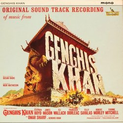 Genghis Khan Soundtrack (Dusan Radic) - Cartula
